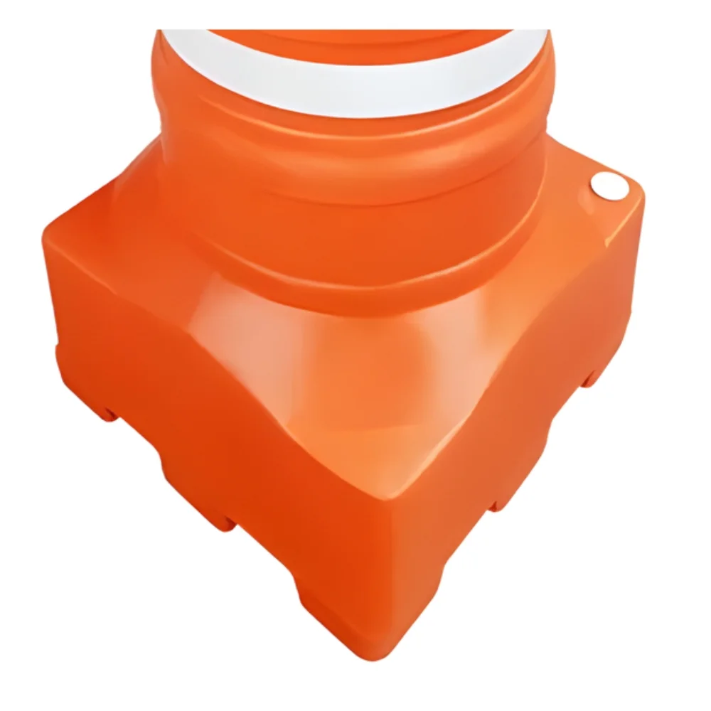 Cone Balizador Refletivo 55 x 55CM com Reservatório - Plastcor