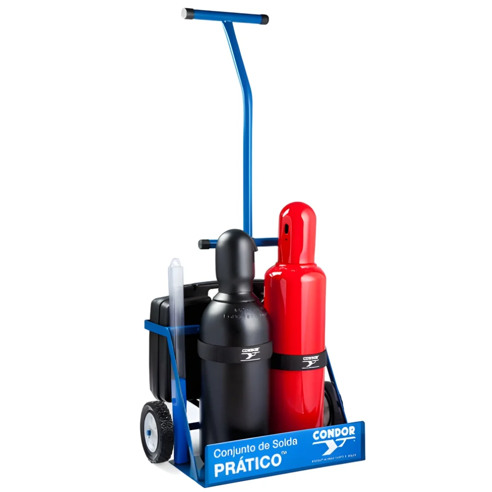 Conjunto para Soldagem e Corte PPU OX/AC - Condor