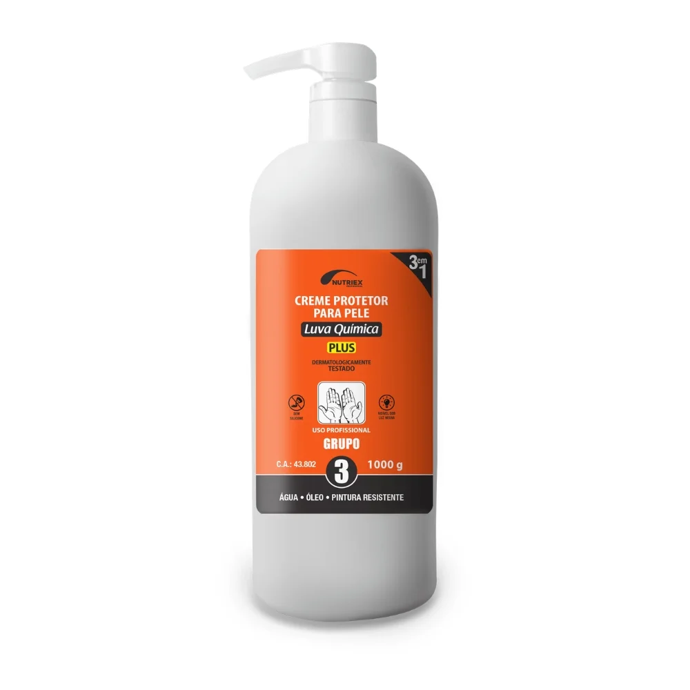 Creme Grupo 3 Luva Química - Nutriex