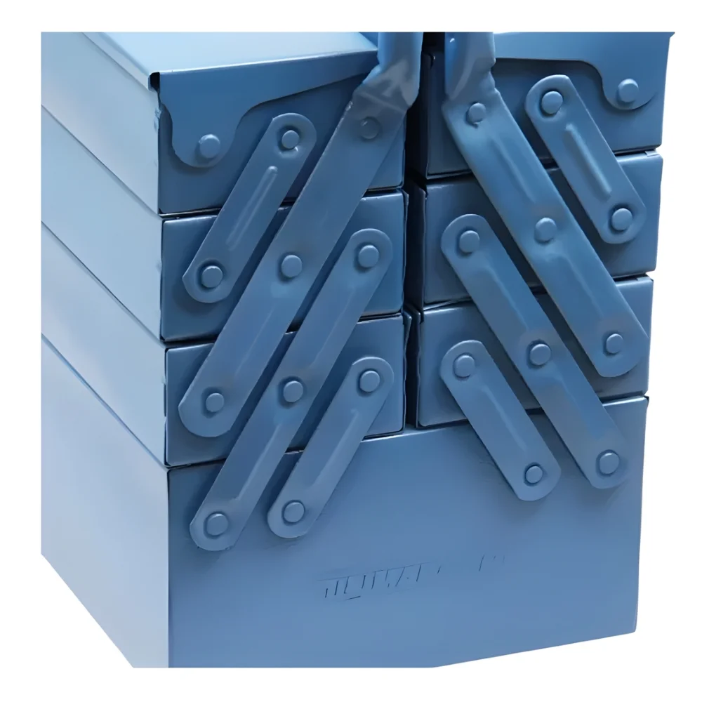 Caixa de Ferramentas Sanfonada 7 Gavetas 50 x 20 x 26cm Vermelha - Marcon