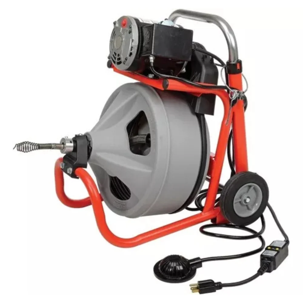 Desentupidora Elétrica Portatil K400AF 23 metros 230V Ridgid