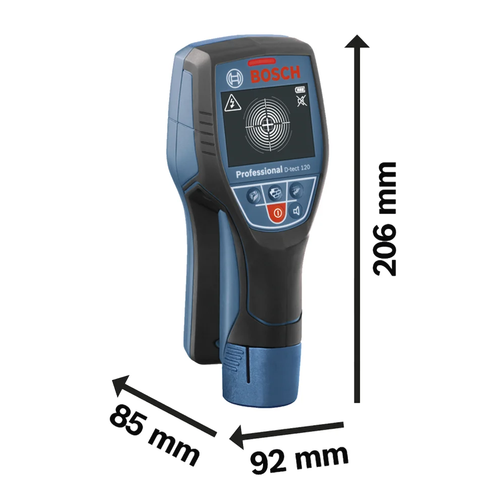 Detector e Scanner de Parede D-TECT 120 - Bosch
