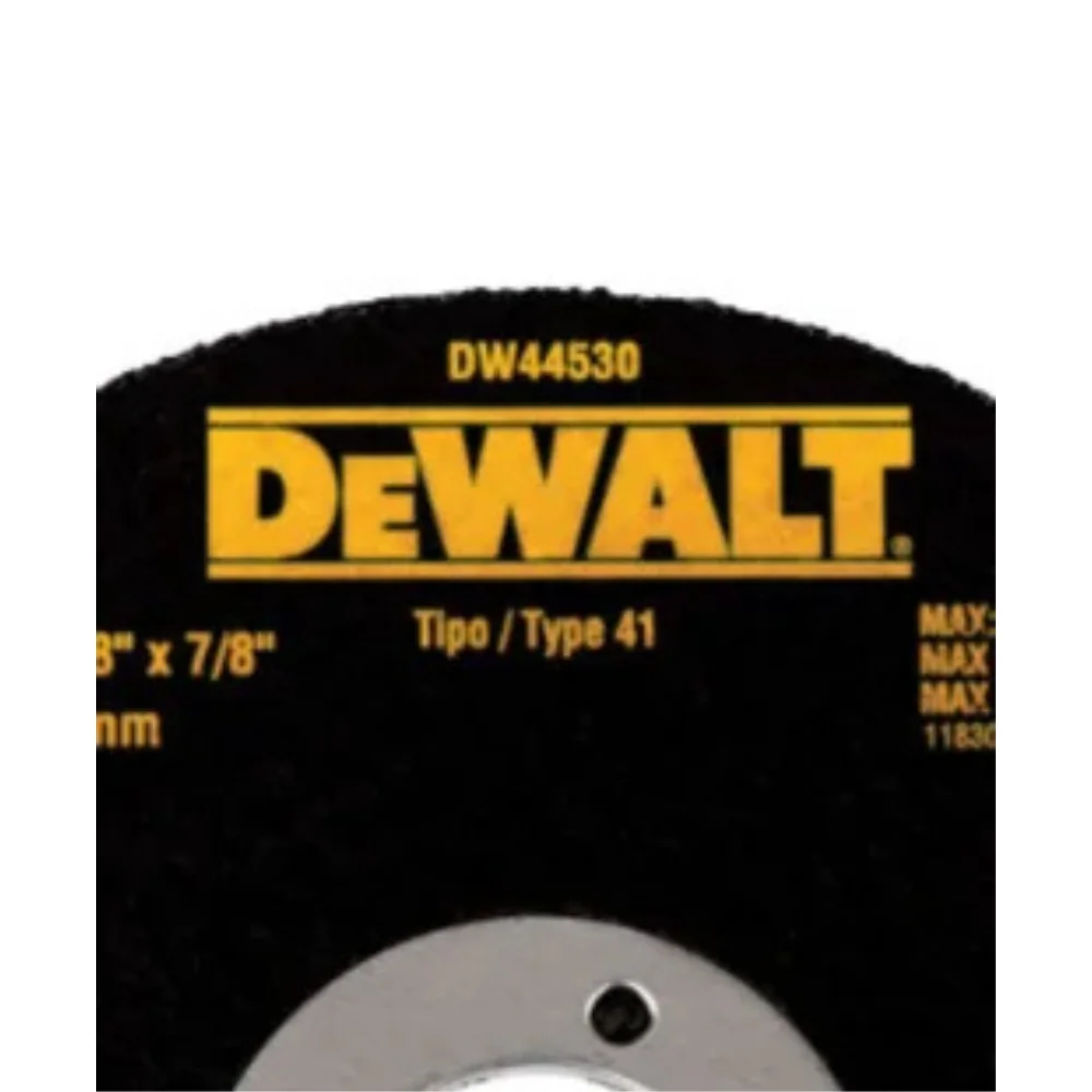 Disco de Corte 4.1/2 X 1/8 X 7/8" DW44530 - Dewalt