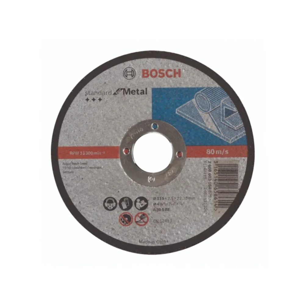Disco de Corte 4.1/2" x 3/32" x 7/8" Standard - Bosch