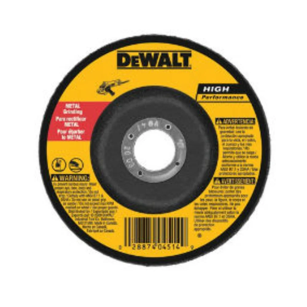Disco de Desbaste 5 x 1/4 x 7/8 DW4619 - Dewalt