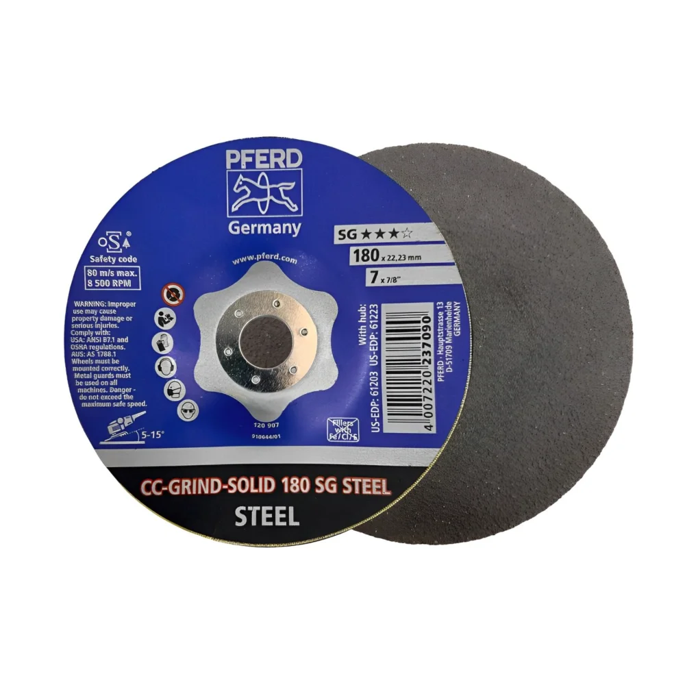 Disco de Desbaste 7" x 7/8" CC-GRIND-SOLID - Pferd