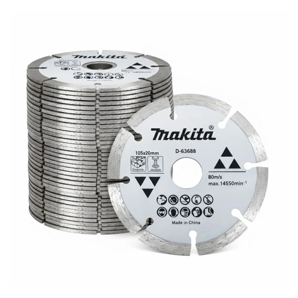 Disco Diamantado Segmentado 105 mm com 50 Peças - Makita