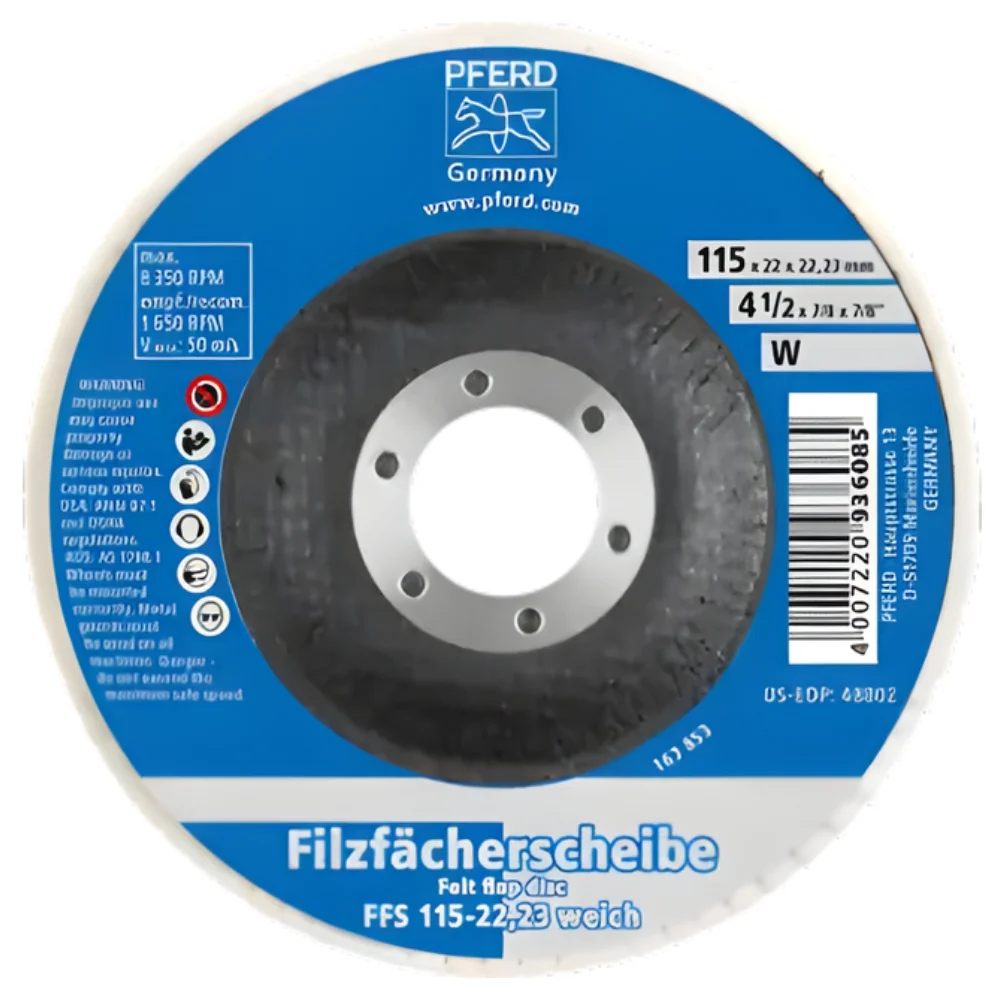 Disco Feltro 115 x 22,23mm G320 Macio - Pferd