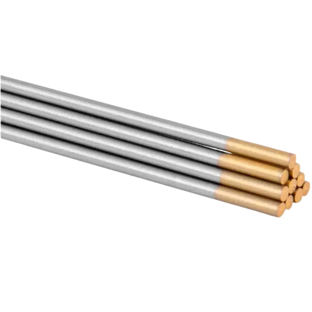Eletrodo de Tungstenio Dourado 2,40mm 3/32" - Techno Alooys