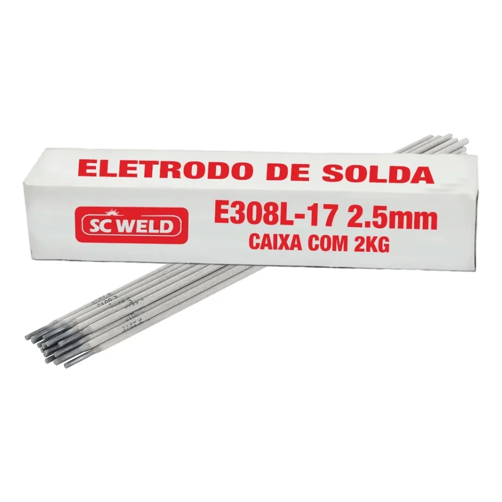 Eletrodo Inox 2,50mm E308L-17 2Kg - SC Weld