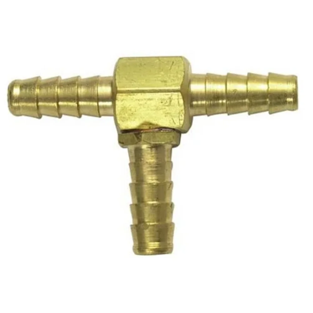 Emenda Mangueira Tipo T com 3 Saídas 1/4 x 1/4" - Lubefer