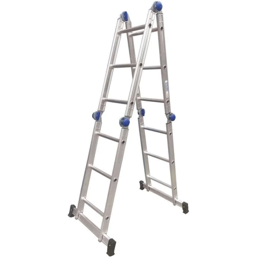 Escada Articulada de Alumínio com 12 Degraus - Real Escada