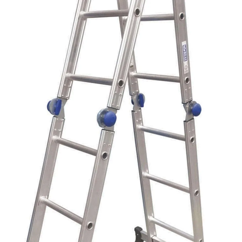 Escada Articulada de Alumínio com 12 Degraus - Real Escada