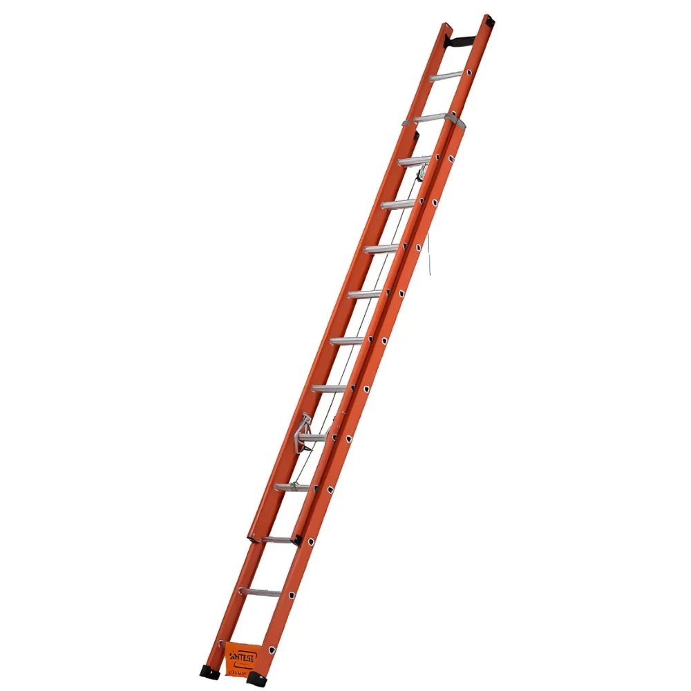 Escada Extensiva Fibra de Vidro com 33 Degraus - Sintese