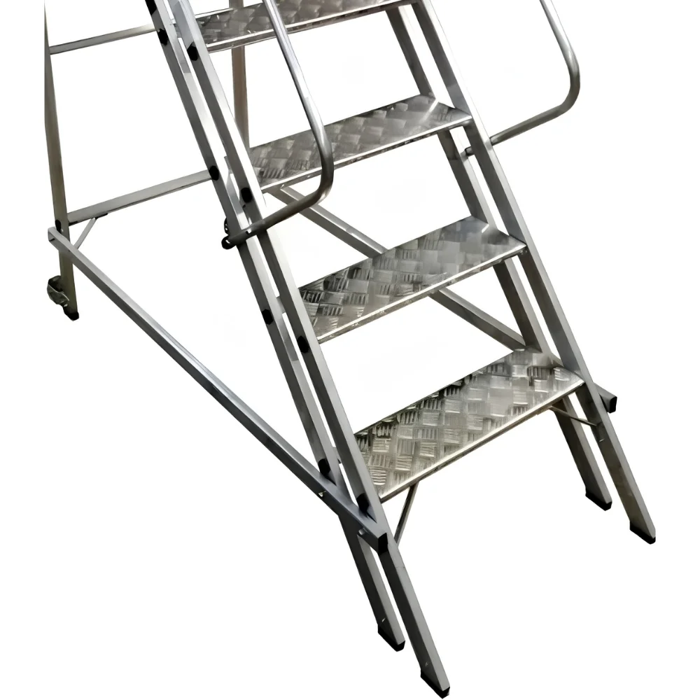 Escada Plataforma 5 Degraus Trepadeira 1,50 Metros - Escaleve
