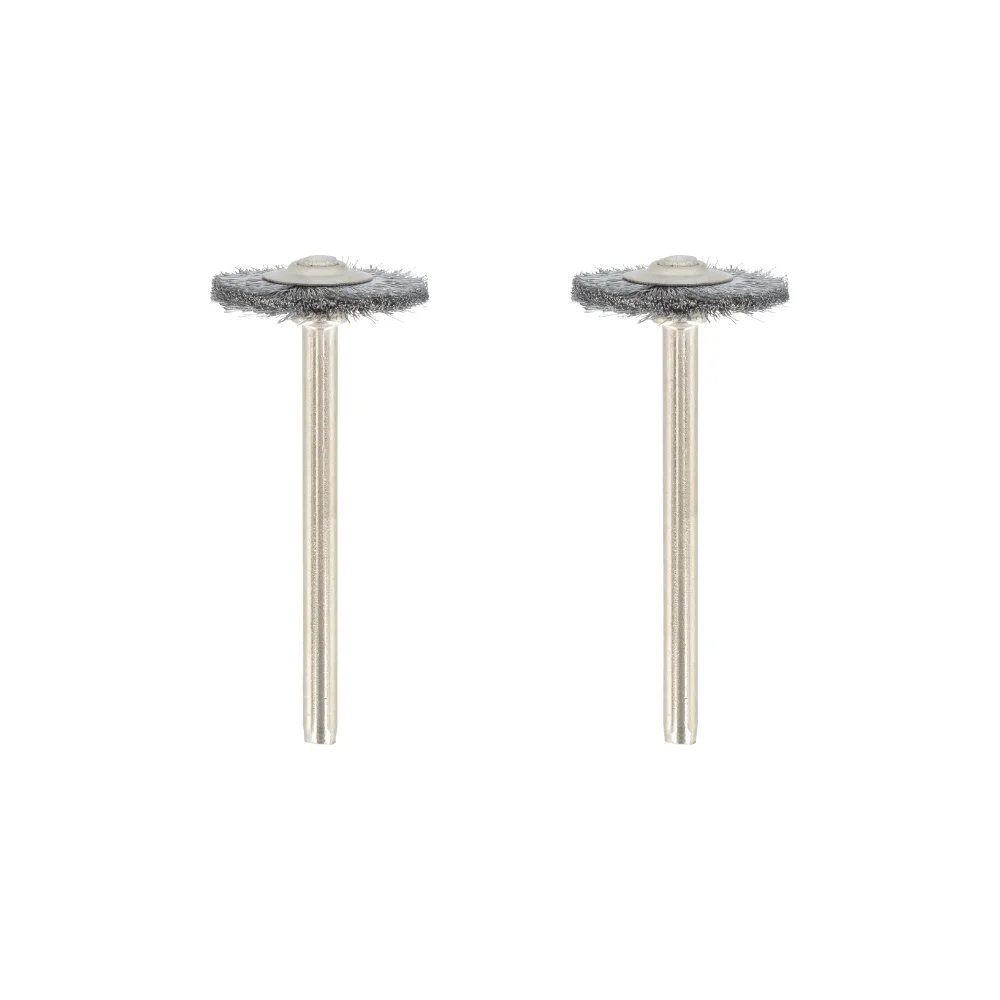 Escova Circular de Aço-Carbono 3/4" com 2 Unidades - Dremel