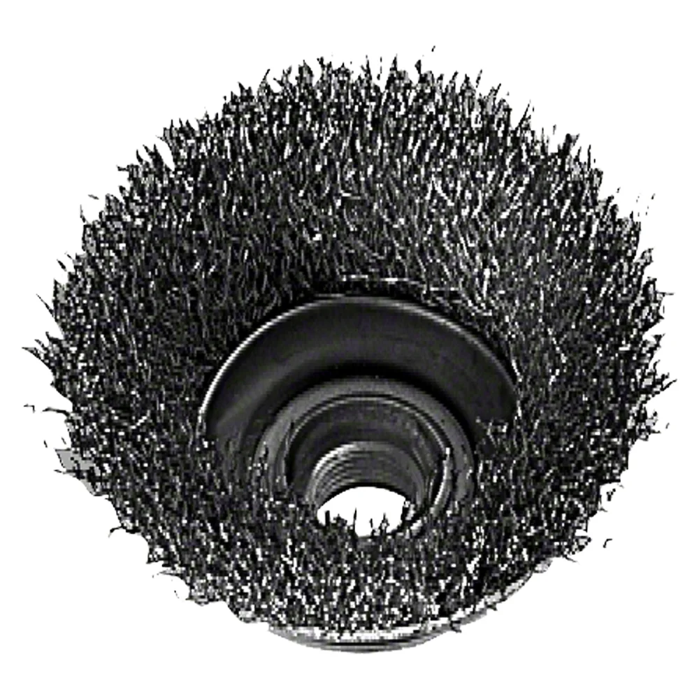 Escova Copo 5" de Aço Ondulado com Haste 1/4" - Bosch