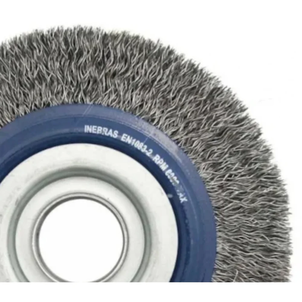 Escova Onda Aço de Carbono 10 x 1.1/4 x 1" Premium - Inebras