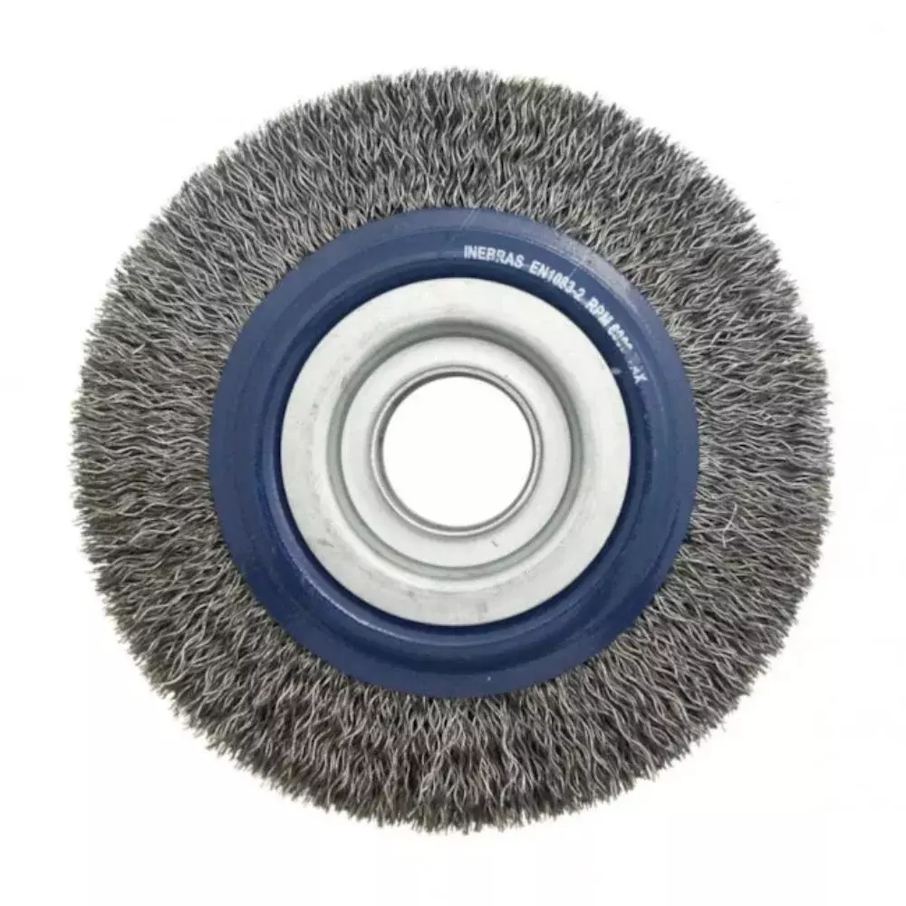 Escova Ondulada de Aço de Carbono 10 x 1 x 1.1/4" Premium - Inebras