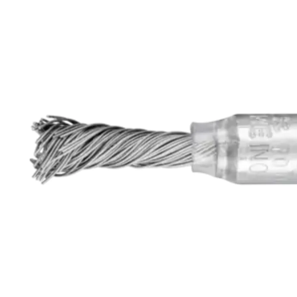 Escova pincel em Aço Inox Singletwist 10 mm Haste 1/4" Pferd