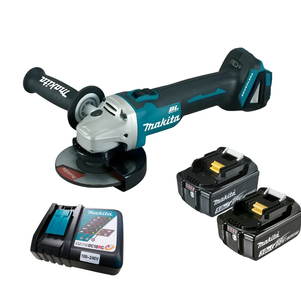 Esmerilhadeira á Bat 5" 18V DGA504 com 1 Bat Brushless - Makita