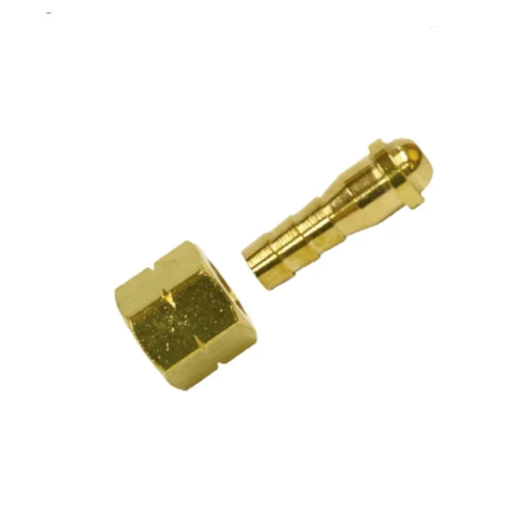 Espigão Giratório para Acetileno Escamado de Latão 5/16" - Lubefer