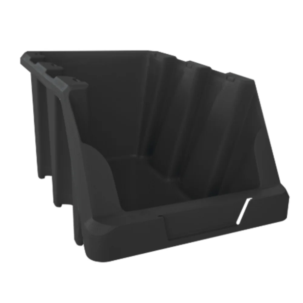 Estante com 28 Caixas NR7 Preta - Presto