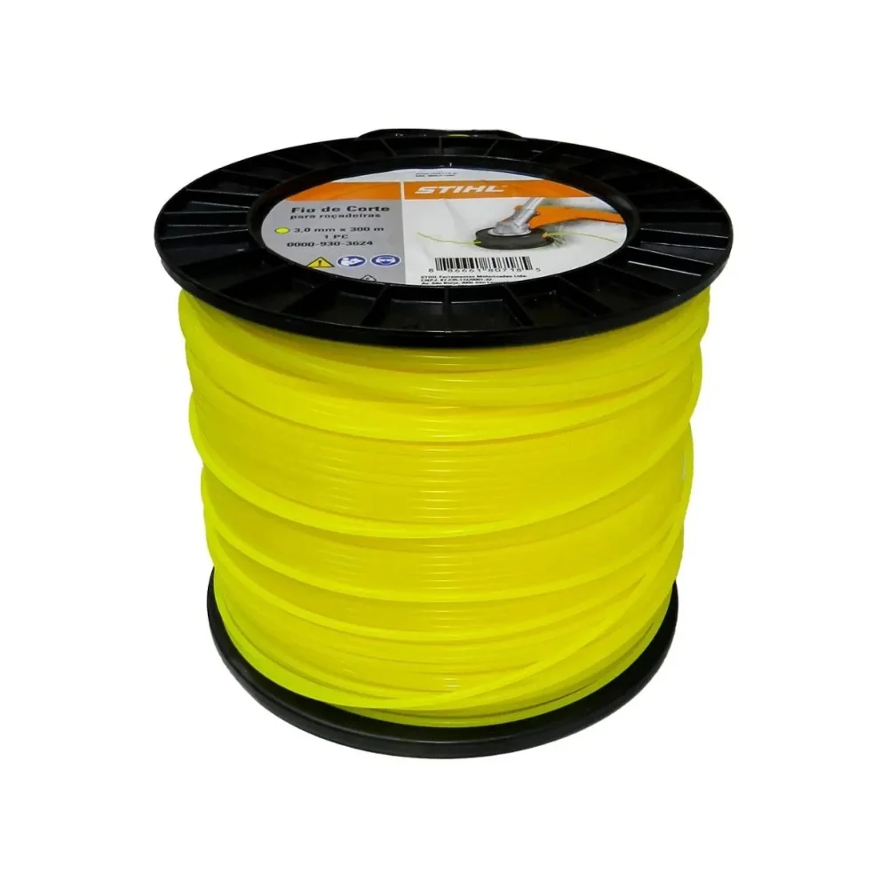 Fio de Nylon 3,00mm Redondo 300MT - Stihl