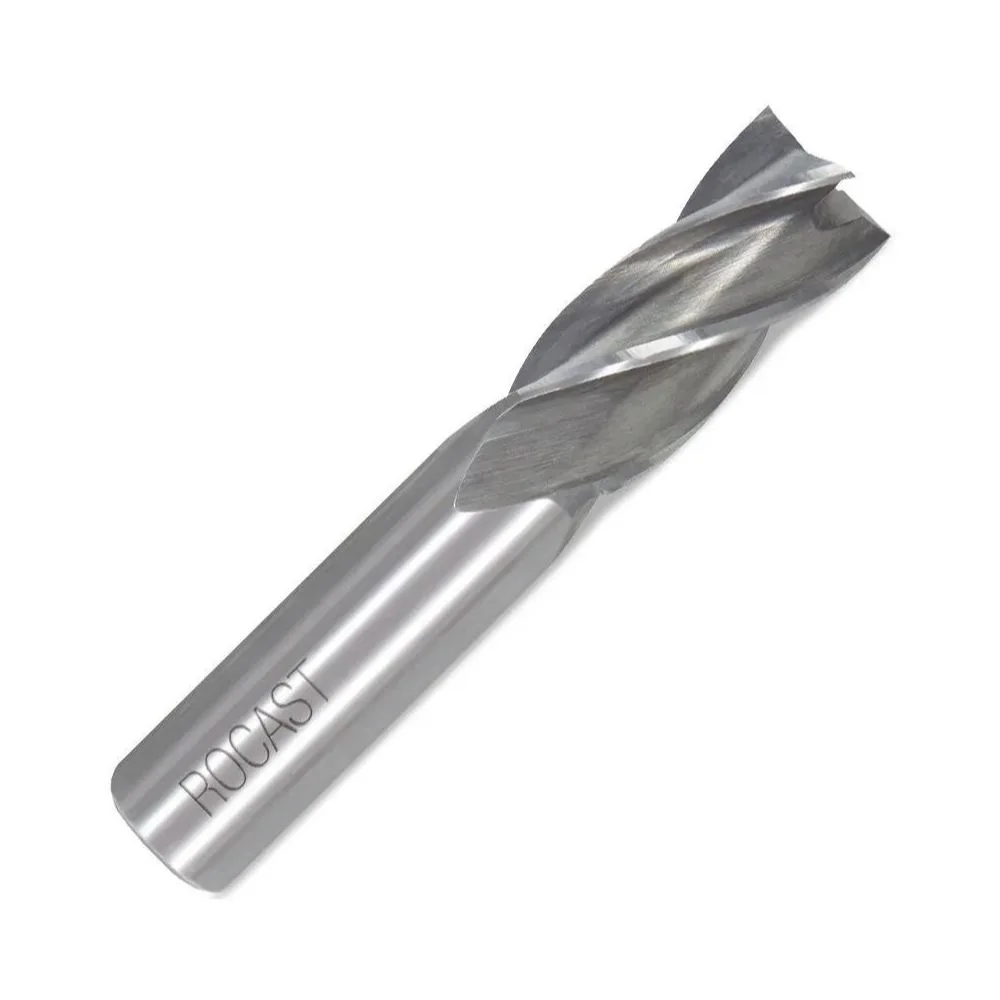 Fresa de Topo em Aço Rápido com 4 Cortes 1/8" - Rocast