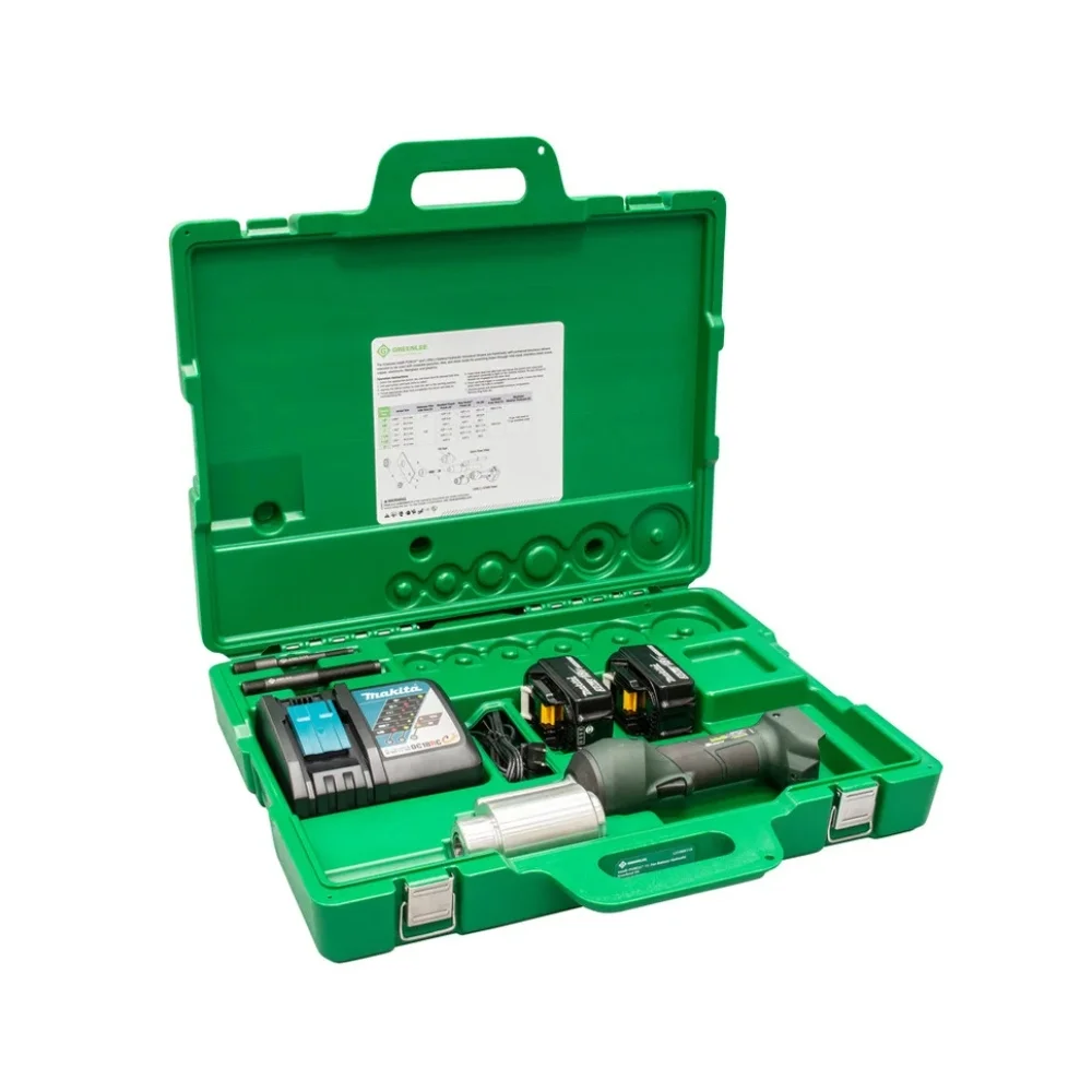 Furador de Chapas a Bateria 1/2-2 - Greenlee