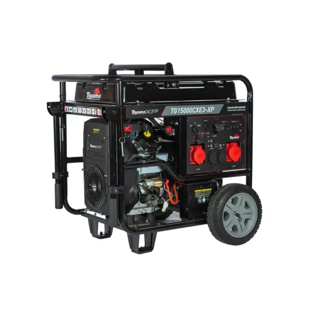 Gerador à Gasolina 17KVA TG15000CXE3-XP C/Bat e Partida Elét. - Toyama
