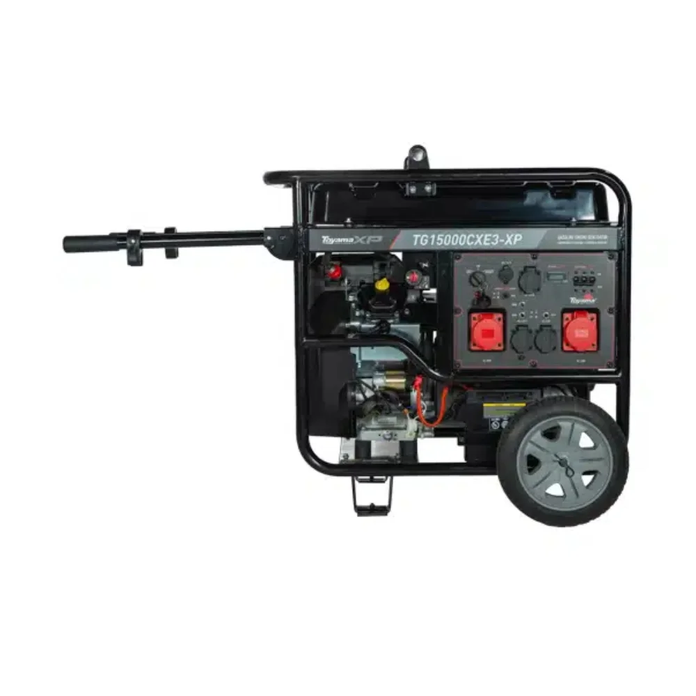 Gerador à Gasolina 17KVA TG15000CXE3-XP C/Bat e Partida Elét. - Toyama