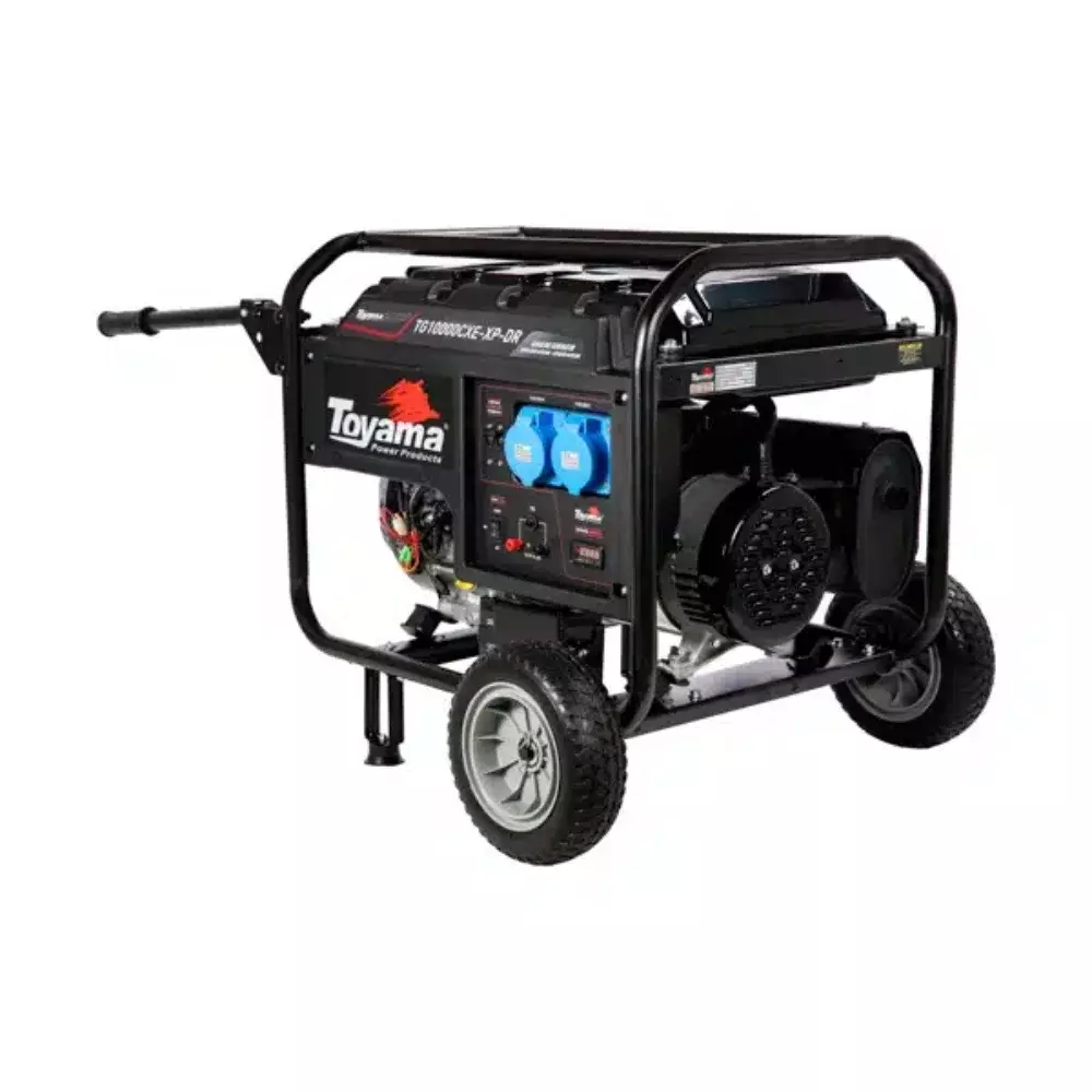 Gerador a Gasolina 9,0KVA TG10000CXE-XP Monofásico P/Elétrica - Toyama