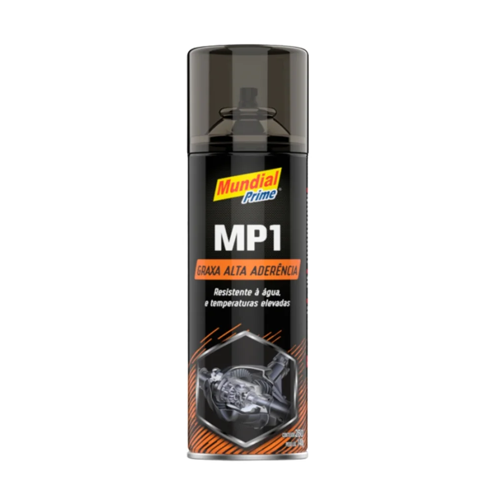 Graxa Spray de Alta Aderência 250 ml - Mundial