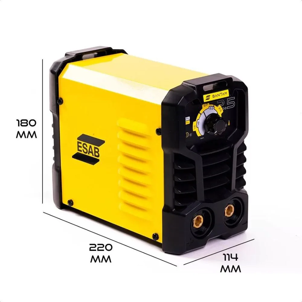 Inversora de Solda 120 Amperes Bantam 2.5 Bi-Volt - Esab