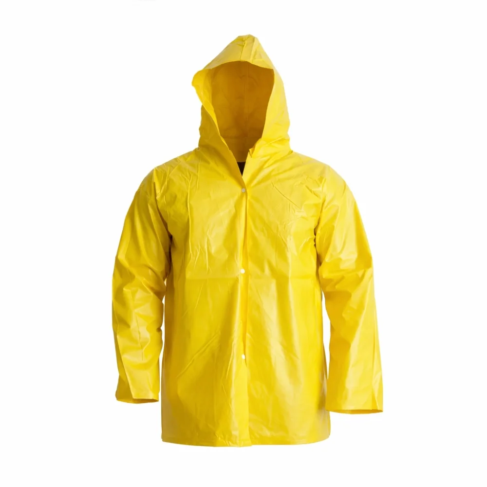 Jaqueta de PVC Amarela Forrada GG - Maicol