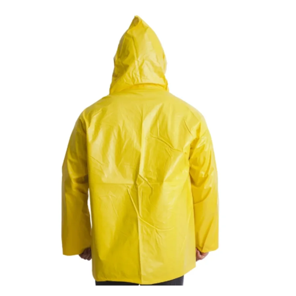 Jaqueta de PVC Amarela Forrada GG - Maicol