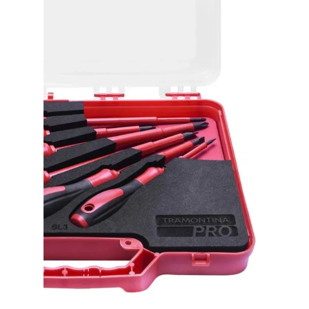 Jogo Chave de Fenda/Phillips 6 Peças VDE Maleta - Tramontina