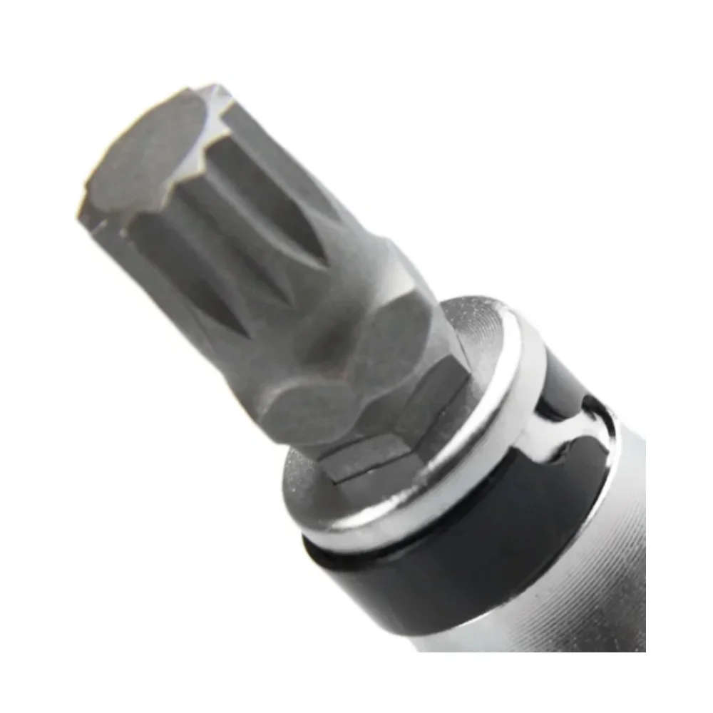 Jogo de Bits Multidentada 5 á 12mm Encaixe 1/2" 11 Peças - Kingtony