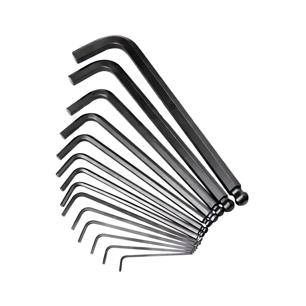 Jogo de Chave Allen Abaulada 1/16 á 9/16" 14 Peças Longa - Gedore