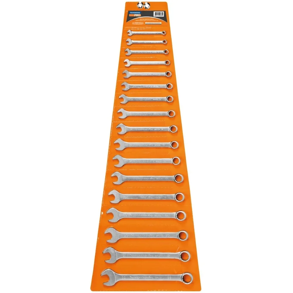 Jogo de Chave Combinada 6 á 22mm com 17 Peças - Tramontina