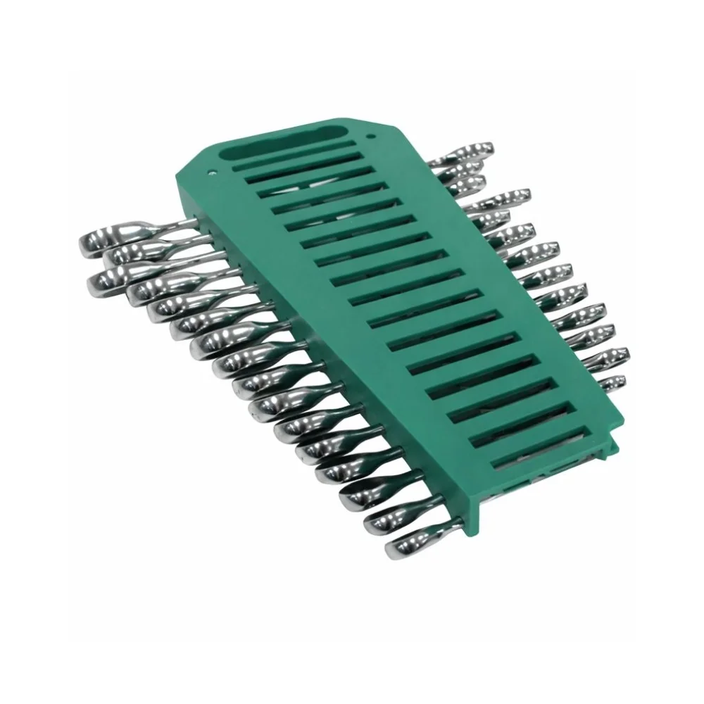 Jogo de Chave Combinada Catraca 8-24mm 16 Peças - Sata