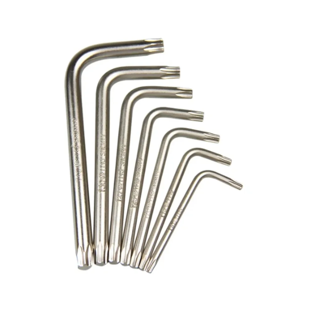 Jogo de Chave Torx L T10-T40 7 Peças Curta - Kingtony