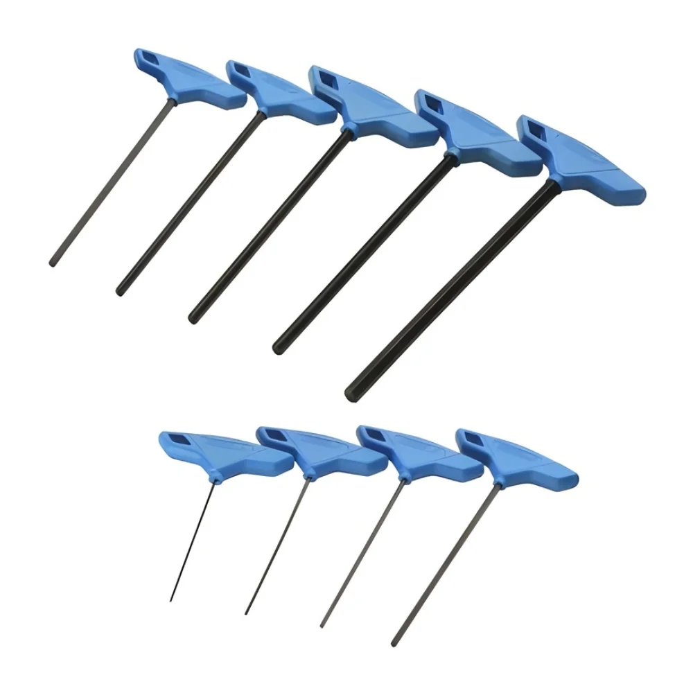 Jogo de Chaves Allen com Cabo em T 2 a 10mm com 9 Peças - Gedore