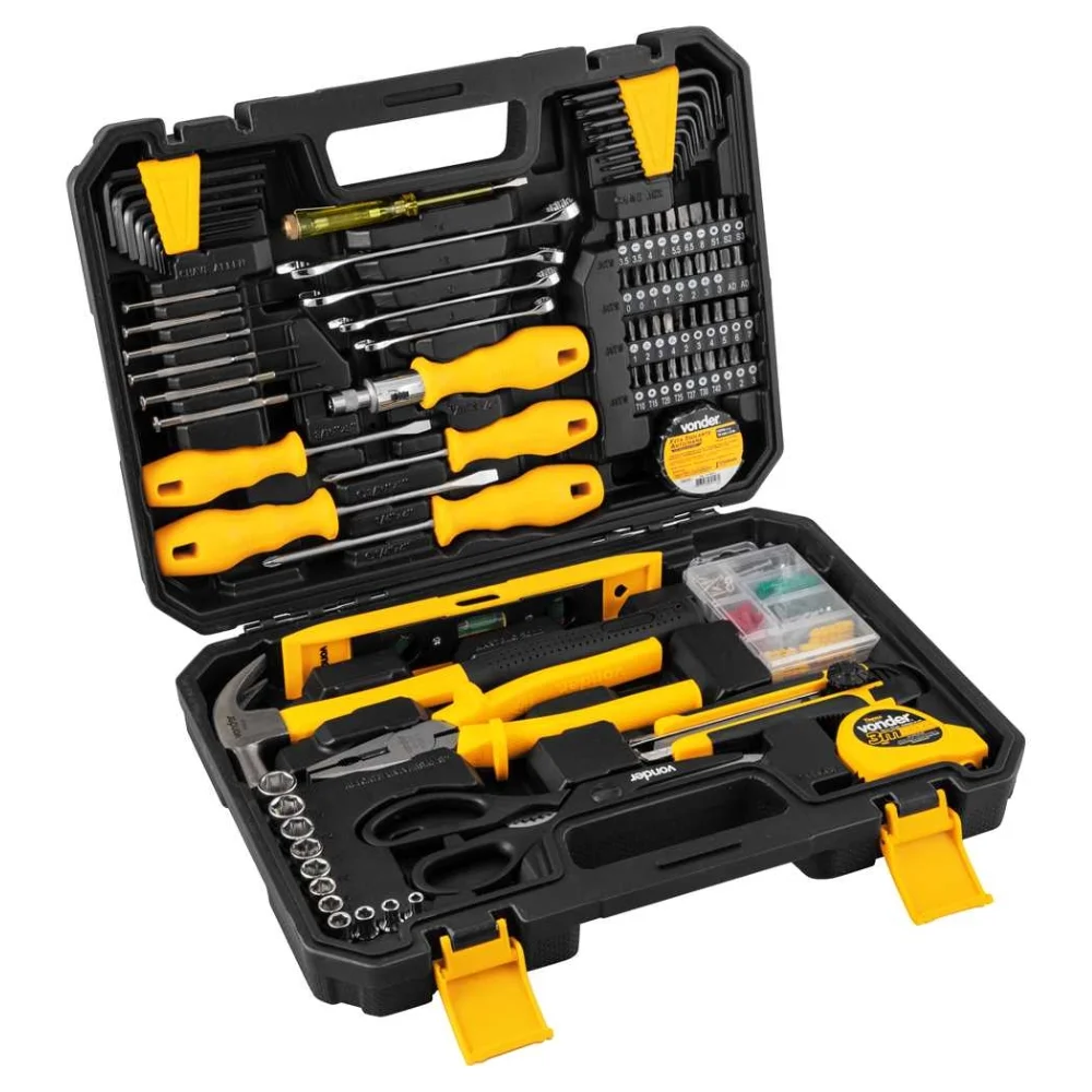 Jogo de Ferramentas 163 Peças - Vonder