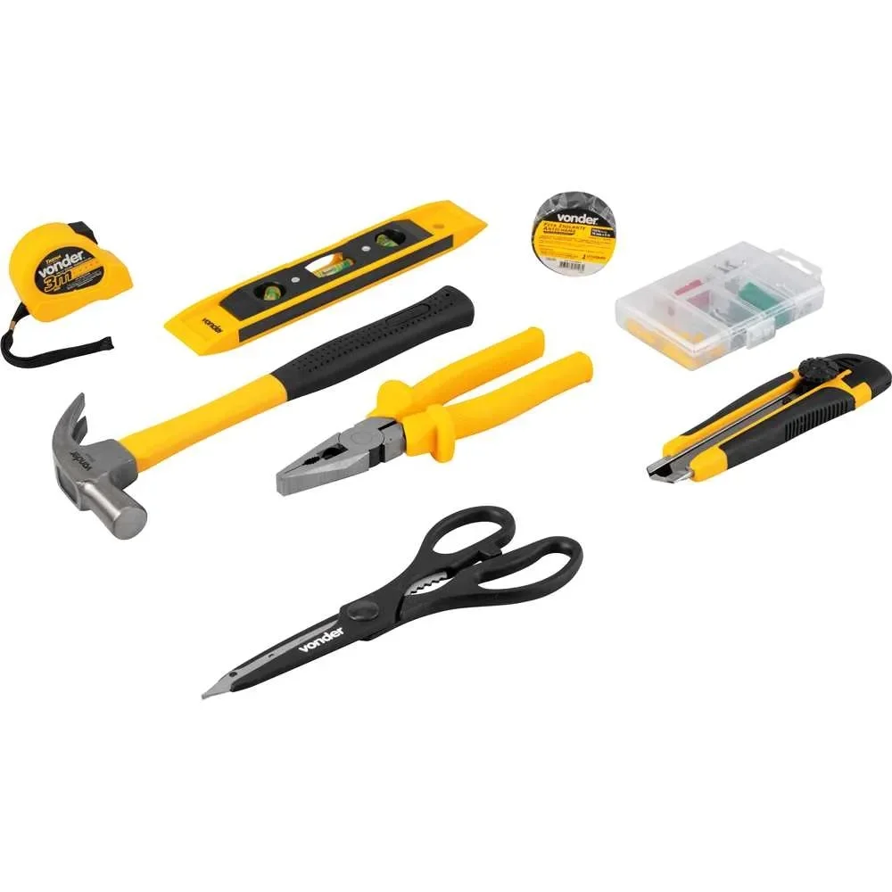 Jogo de Ferramentas 163 Peças - Vonder
