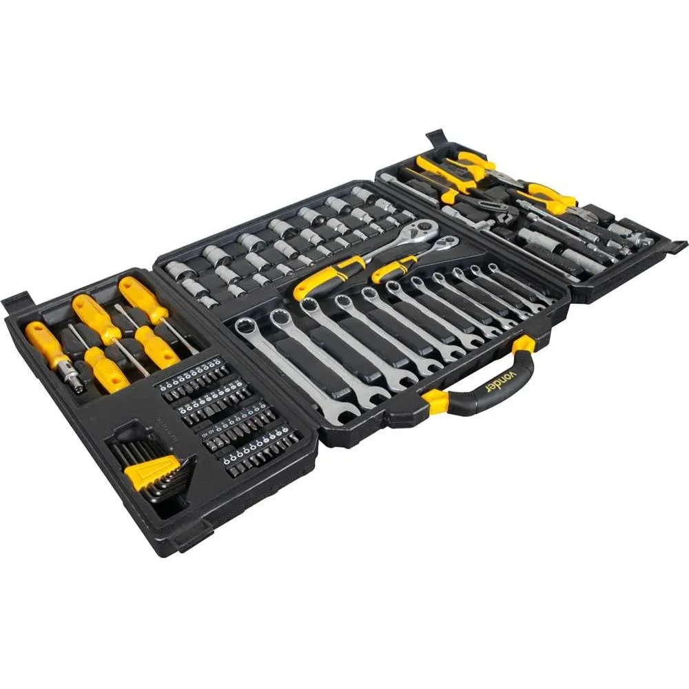 Jogo de Ferramentas Manuais de 110 Peças - Vonder