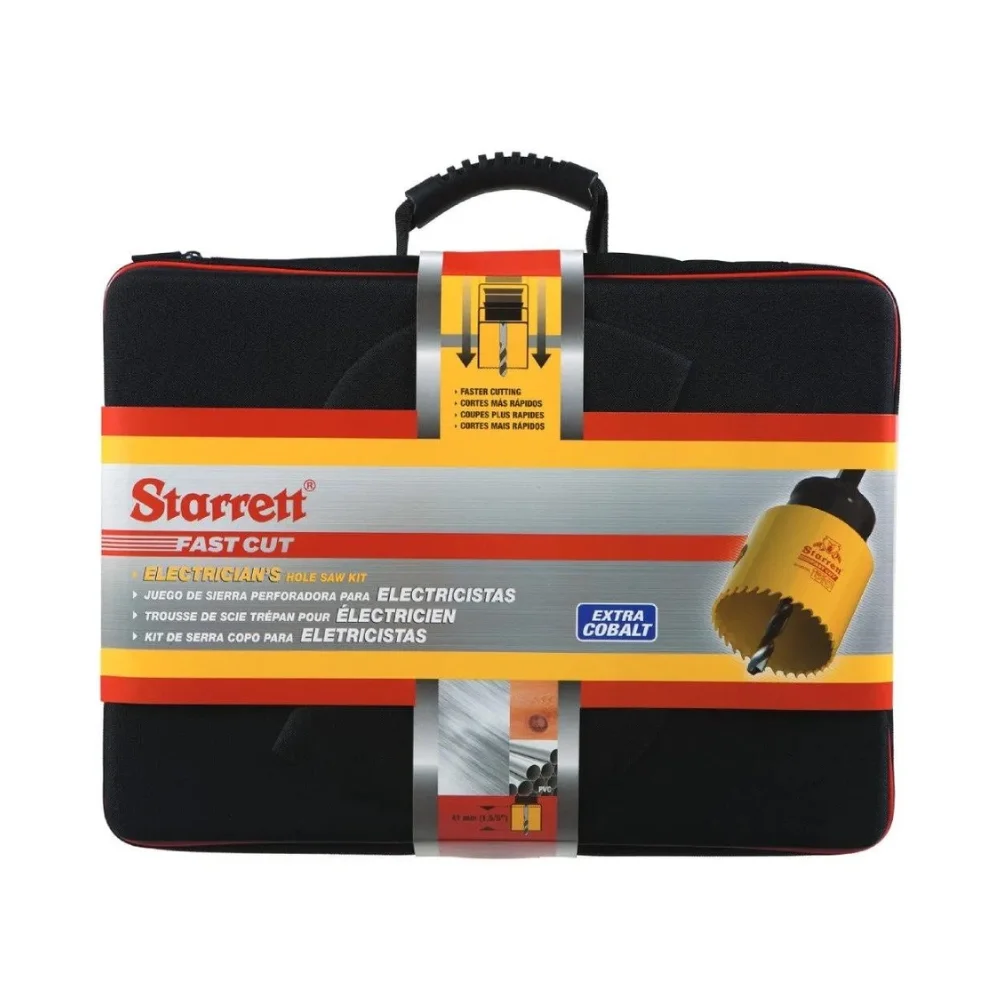 Jogo de Serra Copo Hss Bimetal 19-76 mm 15 Pçs - Starrett