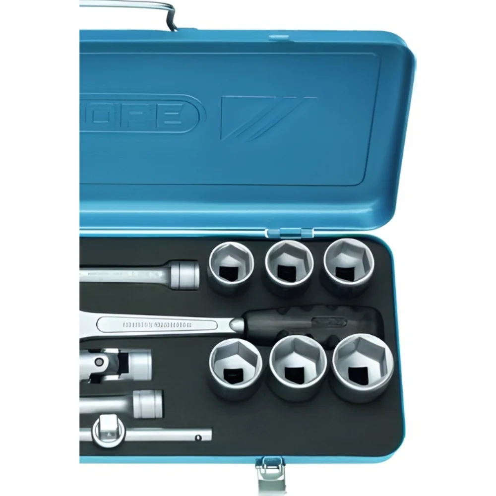 Jogo de Soquete 10 a 32mm Sextavado com Encaixe 1/2" KMU 25PC - Gedore