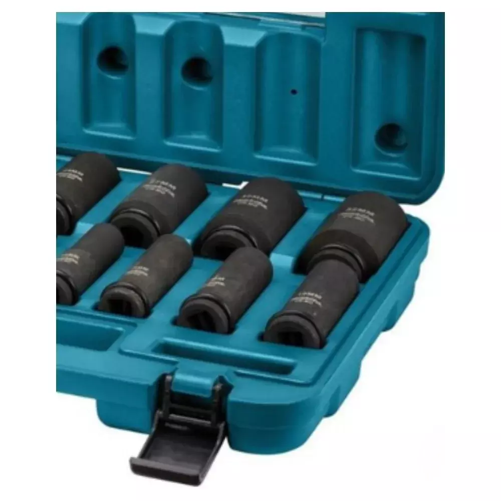 Jogo Soquete de Impacto 10 a 32mm Sext Enc 1/2" Longo 14PC - Makita